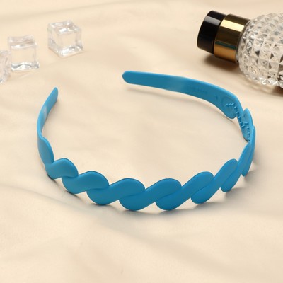 Ободок для волос «Теона», плетение волна, 2 см, МИКС