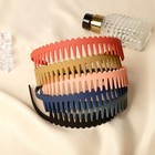 Ободок для волос "Шейла" волна зубчики, 2,5 см, микс - Фото 2