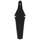 Крыло заднее, под седло, цвет чёрный - фото 24413270