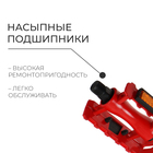 Педали 9/16" Dream Bike, с подшипниками, пластик/сталь, цвет красный - фото 22255561