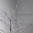 Светодиодное дерево «Серебристое» 1.5 м, 150 LED, постоянное свечение, 220 В, свечение белое - Фото 3