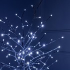 Светодиодное дерево «Серебристое» 1.5 м, 150 LED, постоянное свечение, 220 В, свечение белое - Фото 4