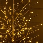 Светодиодное дерево «Золотистое» 1.5 м, 150 LED, постоянное свечение, 220 В, свечение тёплое белое - Фото 3