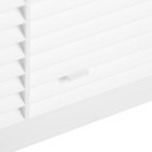 Решетка вентиляционная ZEIN Люкс ЛРР200, 200 х 200 мм, с сеткой, разъемная, регулируемая - Фото 6