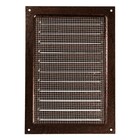 Решетка вентиляционная ZEIN Люкс РМ1724М, 170×240 мм, с сеткой, металлическая, медный антик - Фото 6