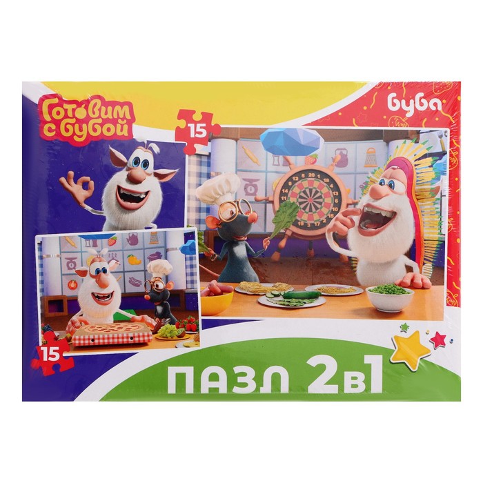 Макси-пазлы «Готовим с Бубой», 30 элементов 63220