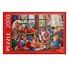 Пазл «Котята с клубками», 2000 элементов 9685617