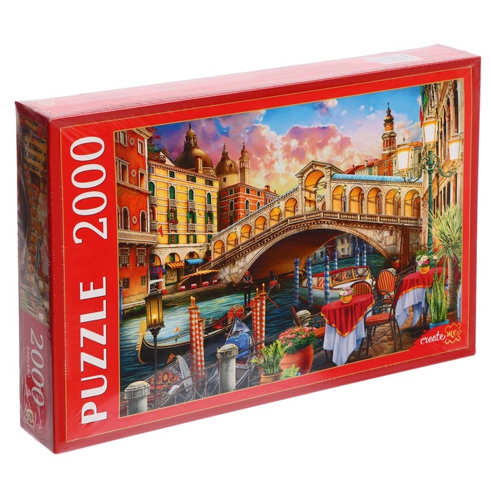 Пазл «Венеция. Мост Риальто», 2000 элементов