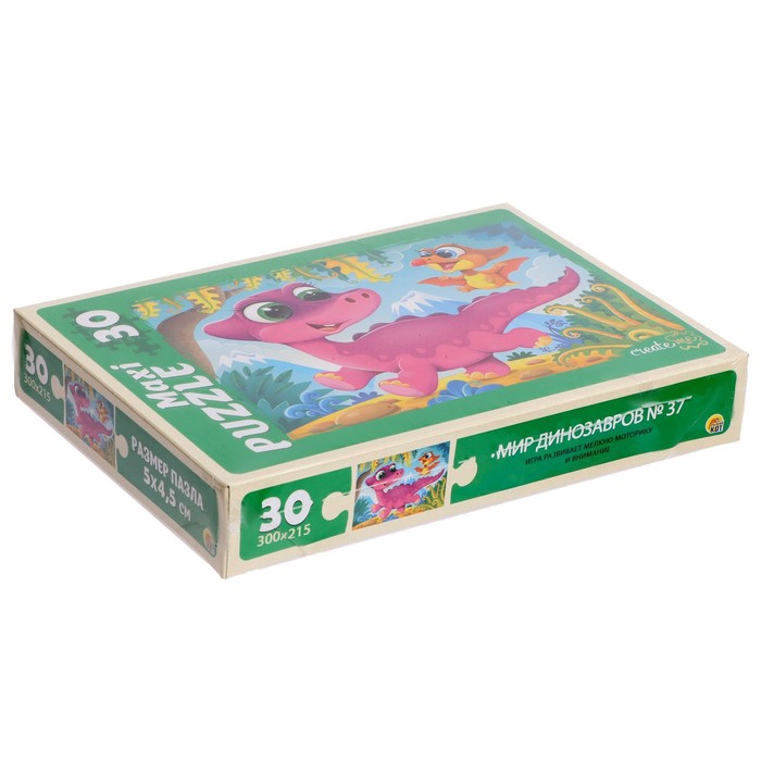 Макси-пазлы «Мир динозавров № 37», 30 элементов 63222