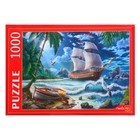 Пазл «Корабль в лунном свете», 1000 элементов - фото 25653789