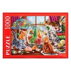 Пазл «Котята у аквариума», 1000 элементов - фото 24413296