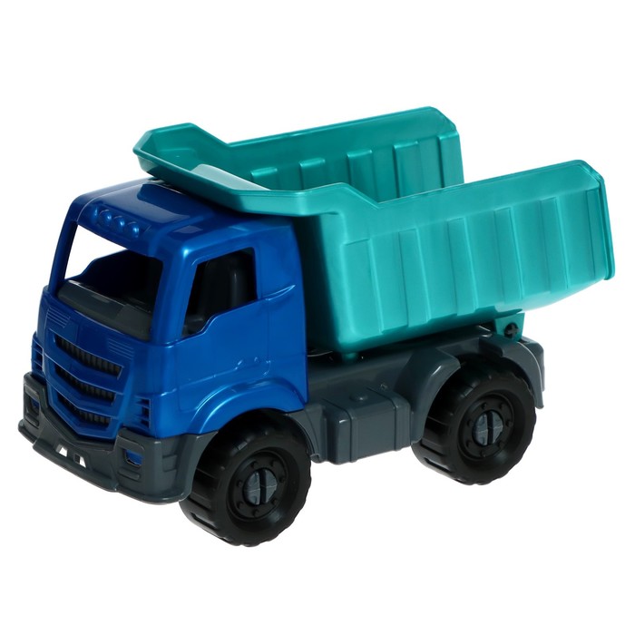 Песочный набор: самосвал «Ярослав», лопатка 13 см, формочки 3 шт. 63229