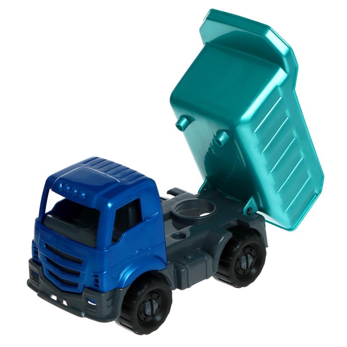 Песочный набор: самосвал «Ярослав», лопатка 13 см, формочки 3 шт. 63229