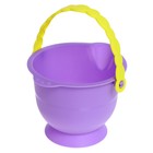 Песочный набор в сетке: ведёрко, лопатка, сито, кораблик, 2 формочки, МИКС - фото 24427007