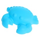 Песочный набор в сетке: ведёрко с крышкой, лейка, грабли, лопатка, формочки 2 шт., МИКС - фото 24247717