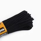 Паракорд 275, d=2.2 мм, 30 м, нейлон, чёрный - Фото 3