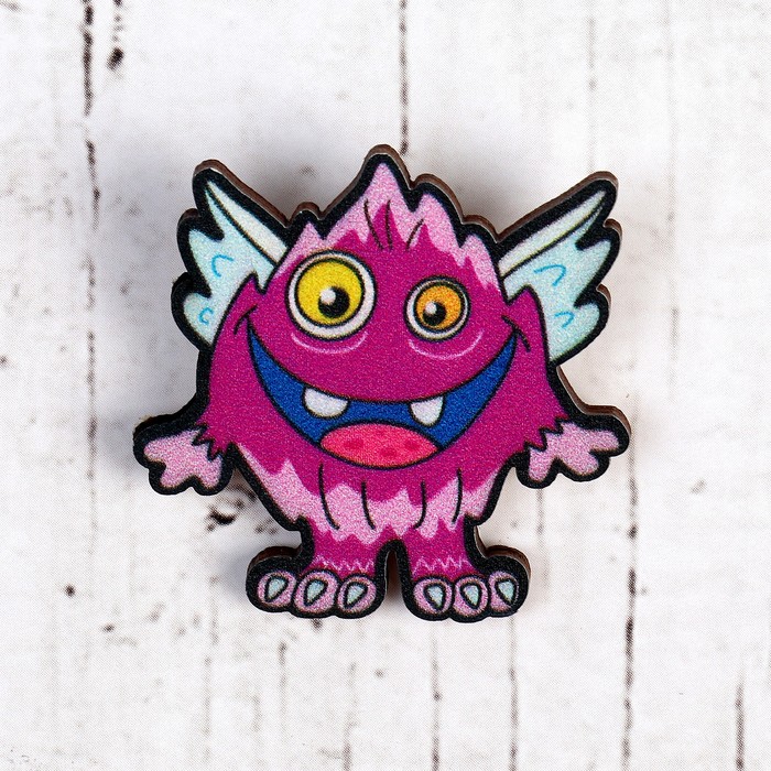 Деревянный значок «Радужник» - Фото 1