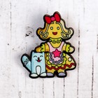 Деревянный значок «Мисс Пря» - Фото 1