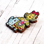 Деревянный значок «Мисс Пря» - Фото 3