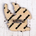 Деревянный значок «Птеранодон» - Фото 4