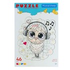 Деревянный пазл «Музыкальная овечка» S - Фото 1