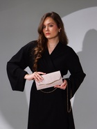 Сумка-клатч на магните, цвет бежевый - Фото 19