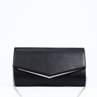 Сумка-клатч на магните, цвет чёрный - Фото 1