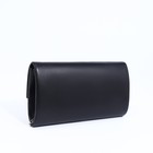 Сумка-клатч на магните, цвет чёрный - Фото 2