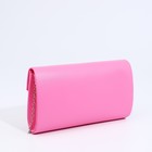 Сумка-клатч на магните, цвет розовый - Фото 2