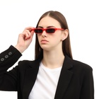 Очки солнцезащитные женские «OneSun. Прямоугольные», uv 400, линза 2.4×5.3 см, красный, серый - Фото 5