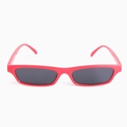 Очки солнцезащитные женские «OneSun. Прямоугольные», uv 400, линза 2.4×5.3 см, красный, серый - Фото 2