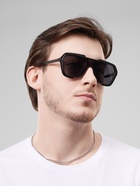 Очки солнцезащитные «OneSun. Маска», uv 400, линза 4.5×5.8 см, чёрный - Фото 4