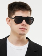 Очки солнцезащитные «OneSun. Маска», uv 400, линза 4.5×5.8 см, чёрный - Фото 6