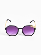 Очки солнцезащитные детские OneSun, uv 400, линза 4.5×4.8 см, 13.4×12.2 см - Фото 3