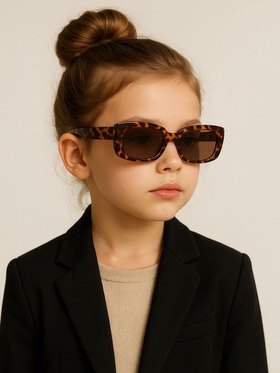 Очки солнцезащитные детские OneSun, uv 400, линза 2.8×4.5 см, 13.4×12.5 см  (артикул 9447669)  большой выбор товаров оптом и в розницу по низким ценам с доставкой