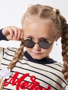 Очки солнцезащитные детские «OneSun. Круглые», чёрный 9447672