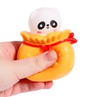 Игрушка «Жмяка. Выскочка. Панда», 5,6 × 5,6 × 6,2 см, 4 вида, МИКС - фото 22257515