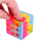 Игрушка «Жмяка. Игральный кубик», 5,5 × 5,5 см, МИКС - фото 3606395