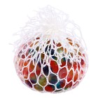 Игрушка «Жмяка. Шар с разноцветными шариками в сетке», 6,5 см - фото 9753662