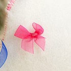 Шапка для бани детская "Радужные хвостики", белая, 5-7 лет - фото 9284923