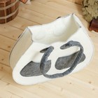 Сумка для бани и сауны "Стиль",  с карманами, белая - фото 44507201