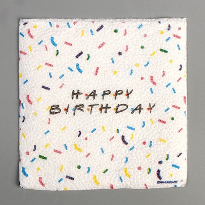 Набор посуды Happy birthday: салфетки 20 шт., стаканы 6 шт., тарелки 6 шт.