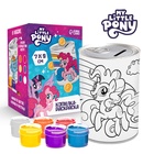УЦЕНКА Копилка-раскраска с красками "Коплю на подарки", My Little Pony - Фото 2