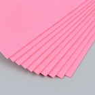 Фетр жесткий 2 мм 20х30 см, светло-розовый (комплект 10 шт) - фото 46813658