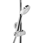 УЦЕНКА Душевая система Istok life Standard=0402.407, однорыч., лейка, тропич. душ, хром - Фото 3