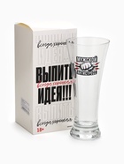 Бокал для пива с надписью «Мужской антистресс», 320 мл - Фото 5