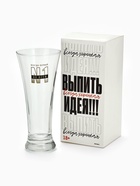 Бокал для пива с надписью «Всегда первый, №1», 320 мл - Фото 5