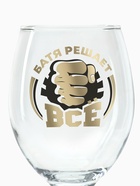 Бокал для пива с надписью «Батя решает все», 400 мл - Фото 3