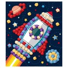 Набор для творчества. Аппликация из тишью. «Ракета» - фото 24663553