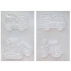 Магниты из гипса под роспись «Строительная техника» - фото 24609778